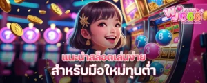 แนะนำสล็อตเล่นง่ายสำหรับมือใหม่ทุนต่ำ เริ่มต้นยังไงให้ไม่หมดตัวไว